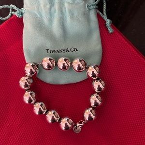 Tiffany (authentic) Sterling Silver Hardware Bracelet 14mm